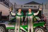 Rallye Šumava Klatovy: Jan Kopecký s vozem ŠKODA vyhrál, týmový kolega Juuso Nordgren třetí