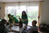Dobrovolníci ze Sberbank pomáhali v Domově pro seniory v Kamenné